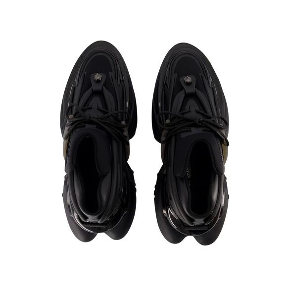 Unicorn Sneakers - Balmain - Leather - Black - Picture 2 of 4